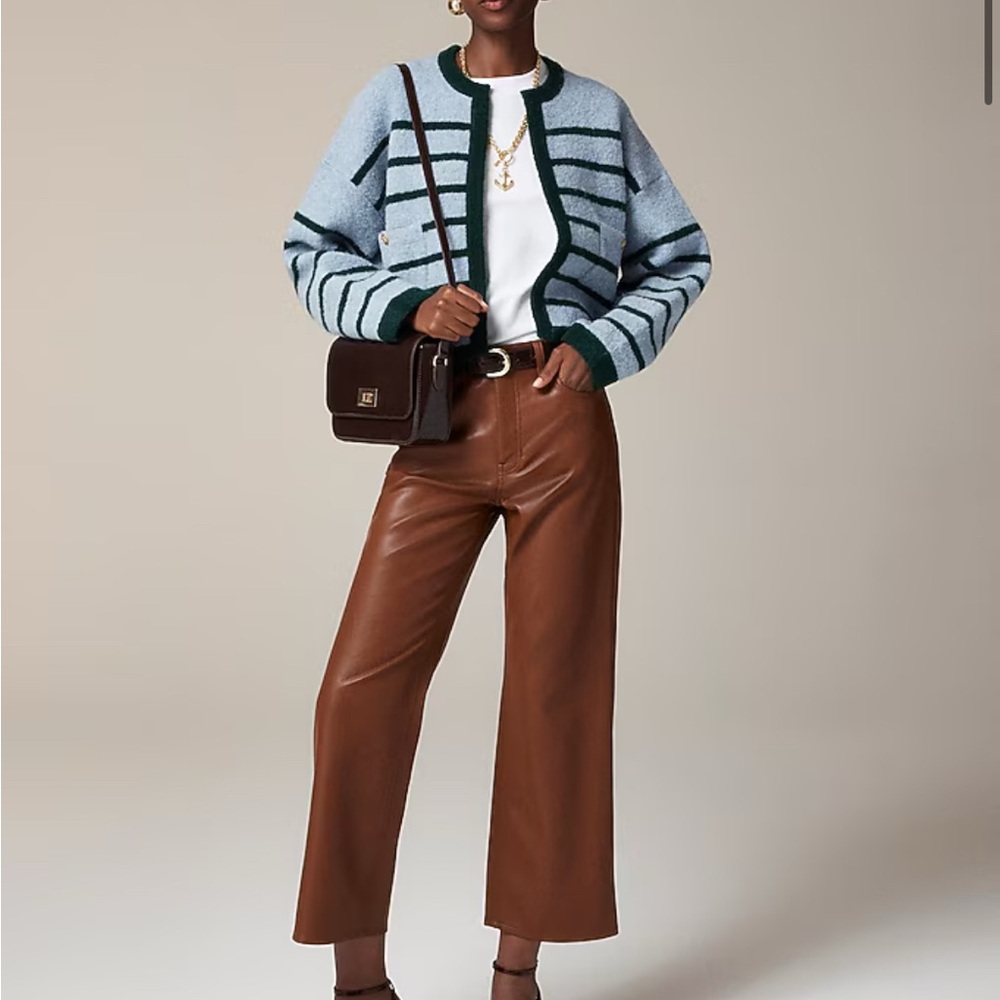 J. Crew Faux Leather Pants (Essential)
